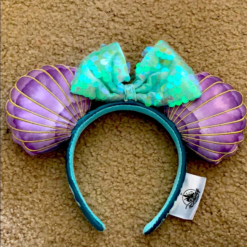 Little mermaid Mickey ears